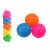 Színes műanyag medencelabda készlet 7 cm 30 db 125515016