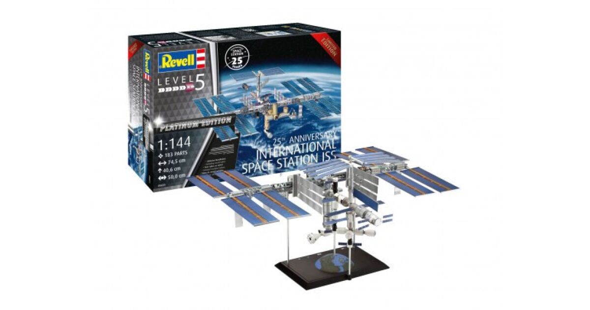 1/144 International Space Station 25th Anniversary, Platinum Edition Revell 05651
