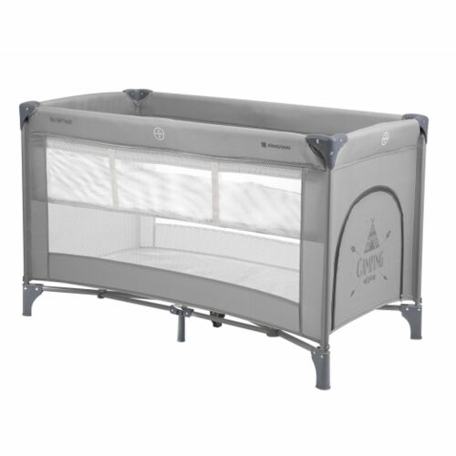 Kikkaboo utazóágy 2 szintes So Gifted szürke 125515486