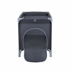 Kikkaboo So Gifted 2023 Navy utazóágy, összecsukható babaágy, hordozható ágy csecsemőknek, szürke szín - Utazóágy és Kiegészítői