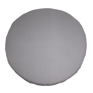 MIMIKO szary prześcieradło do okrągłego materaca, 100x100 cm - Prześcieradło dla niemowląt i dzieci