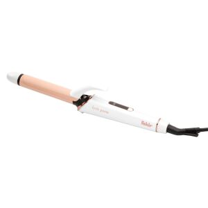 Fakir Lyric Poem 25 mm-es hajcsavaró, turmalin-kerámia (keratin), 5 hőmérséklet-beállítás (120°-200°C), 2 m-es kábel, LED képernyő, 360 fokos elforgatás, rózsaszín/fehér 125522778 - Hajcsavaró