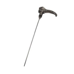 Baston decorativ, Lion Stance, metalic, sabie interioara, 90 cm, negru 125524418 - Sétabot