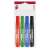 ICO Flipchart marker 4 pack, red, green, blue, black, 1-4mm chisel tip