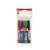 ICO Flipchart marker 4 pack, red, green, blue, black, 1-4mm chisel tip