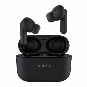 Aukey EP-M1S vezeték nélküli fülhallgató, fekete, Bluetooth 5.1, IPX5 vízálló - Aukey