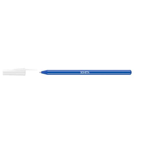 Kugelschreiber 0,7mm, Kappe, ico signetta, Schreibfarbe blau