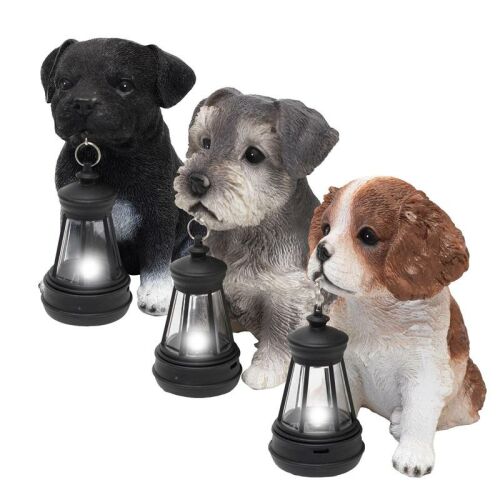Napelemes Kutyás Kertlámpa - Dekoratív Kültéri Lámpa 125540850