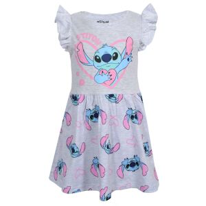 Disney Lilo & Stitch ljetna haljina, siva s Stitch printom, veličina za djevojčice 2-3 godine - Za bebu i malu djecu