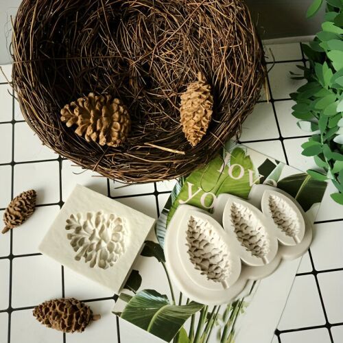 3D Fenyőtoboz Szilikon Forma - Sütési és Kézműves Forma 129805265