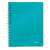 LEITZ WOW A5 spiral notebook, ice blue, 80 sheets, squared