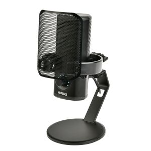 Aiwa PDM-10 profesjonalny mikrofon USB z filtrem pop i stojakiem - Mikrofon