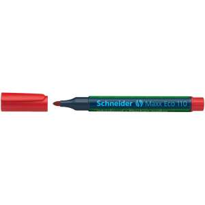 Schneider Maxx Eco 110 piros tábla- és flipchart marker, 1-3 mm kúpos hegy, utántölthető - Tábla- & Flipchart marker