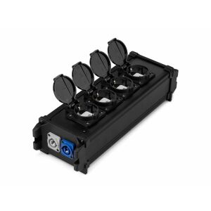 PD Connex PSB40 Tápcsatlakozó elosztó doboz, (PowerCon be/ki + 4 db Shuko) 125551767 - PD Connex