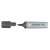 EDDING 345 grey highlighter, chisel tip, 2-5mm line width