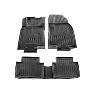 Dywaniki samochodowe do Renault Koleos II 2016-, zestaw 4 sztuk, czarne gumowe, typu wanny - Pojazd i części