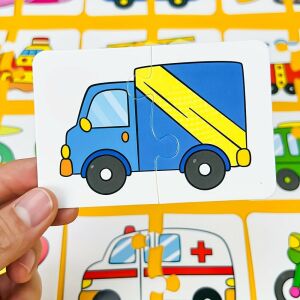 Oktató Puzzle Készlet Gyerekeknek - 32 Darabos