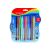 Keyroad Soft Jet Ballpoint Pens, 0.7mm, 10 assorted colors per blister pack