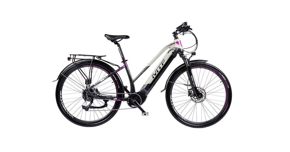 MTF ebike Road 6,4 W 17 collos elektromos női túra kerékpár közép ...