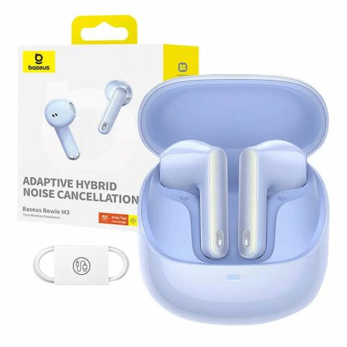 Baseus Bowie M3 igazi vezeték nélküli fülhallgató töltőtokban