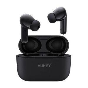 Aukey EP-M1NC vezeték nélküli fülhallgató töltőtokkal, fekete - Aukey