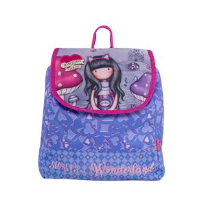 Santoro Gorjuss Cheshire Cat Kinderrucksack, lila mit Mädchen- und Pilzdesign - Rucksäcke & Taschen für Kindergarten