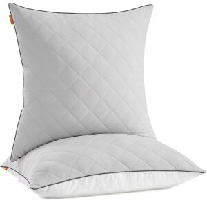 SONGMICS set de perne reversibile pentru iarnă sau vară, 80x80 cm, alb - Lenjerie de pat