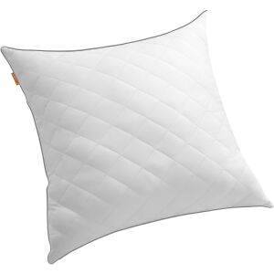 Perna reversibilă SONGMICS, albă, 80x80 cm, pentru vară și iarnă - Lenjerie de pat