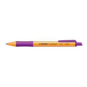 STABILO Pointball 0.5mm ballpoint pen, purple and orange, 6030/58 - Pen