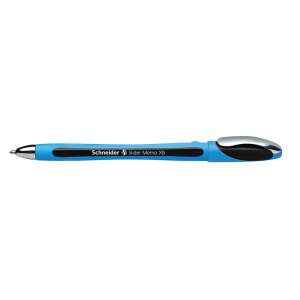 Schneider Slider Memo XB ballpoint pen, blue barrel, black ink - Schneider Pen