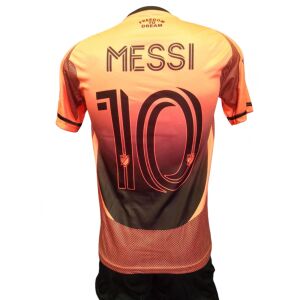 Focimez nadrággal Replika Inter Miami Messi narancs 152 143592768 - Gyerek focimez