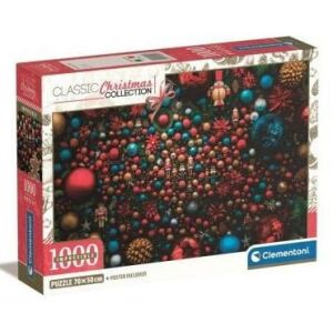 Clementoni Classic Christmas Collection 1000-teiliges Puzzle - Puzzle & Rätsel