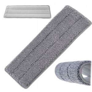 Pepita grauer Mikrofaser-Mopppad-Ersatz für flache Mopps, Mehrfachansichten - Moppkopf