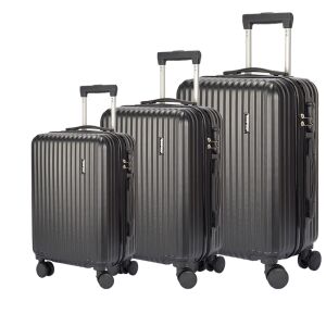 Dollcini Világjáró Schwarzes Gepäckset - 28, 24, 20 Zoll Koffer - Koffer & Taschen