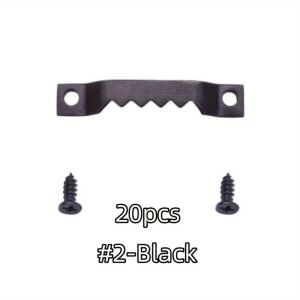 Acél Képakasztó Készlet - 20 db - Arany, Ezüst, Fekete