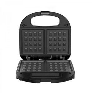 Winning Star elektrischer Waffeleisen, ST-9370-H, offen, zeigt Waffeleisenplatten - Waffeleisen