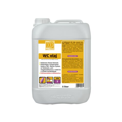 Brilliance® WC olaj tavaszi harmat illattal 5 liter