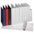 Esselte A4 panorama ring binder, white, 4 rings, 2.5cm, multiple colors