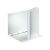 Esselte A4 White Panorama Ring Binder Open View