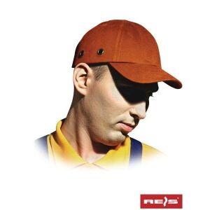 Sapca de protectie cu calota BUMPCAP 54-59 cm Portocaliu 125594740 - Șepci de baseball pentru bărbați