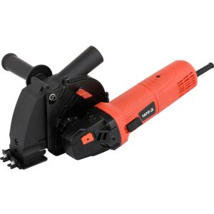 YATO Electric Wall Chaser 125 mm 1700 W, for cutting grooves in walls, ceilings, and floors for cables, pipes, and other installations - Yato