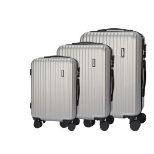 Set de 3 valize Dollcini Világjáró, argintiu - Dollcini Valize