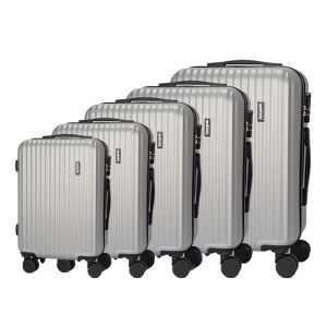 Dollcini Világjáró 5-teiliges Gepäckset, grau, verschiedene Größen - Dollcini Koffer