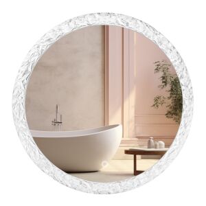 LED Spiegel 60cm YH-3562 in luxuriösem Badezimmer - Badezimmerspiegel