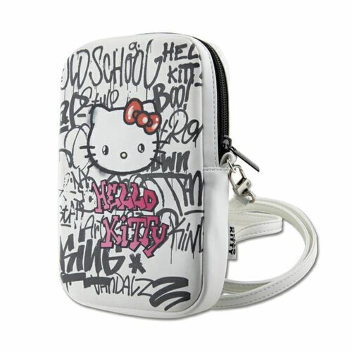 Hello Kitty Graffiti Kitty Head - Crossbody táska telefonhoz fehér (HKPBPDGPHE) 125603295