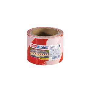 Šnúrová páska 80mmx100m červená biela tesa 41315947 Bezpečnostné&Označovacie pásky