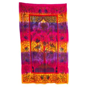 Szimpla méretű Életfa pamut ágytakaró faliszőnyeg 125603709 - Ágytakaró