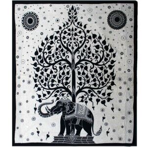 Dupla méretű Életfa pamut ágytakaró faliszőnyeg 125603739 - Ágytakaró