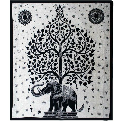 Életfa pamut ágytakaró faliszőnyeg 125603741