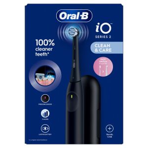 Električna četkica za zube Oral-B iO2 Night Black s putnom torbicom - Oral-B